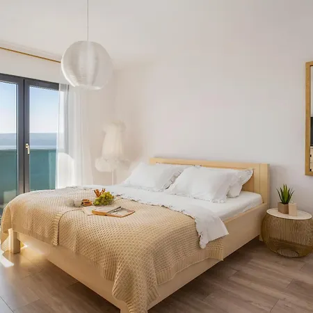 Vila Allegra With 32msq Heated Pool, 300m Far From Sandy Beaches, Open Sea View Omiš